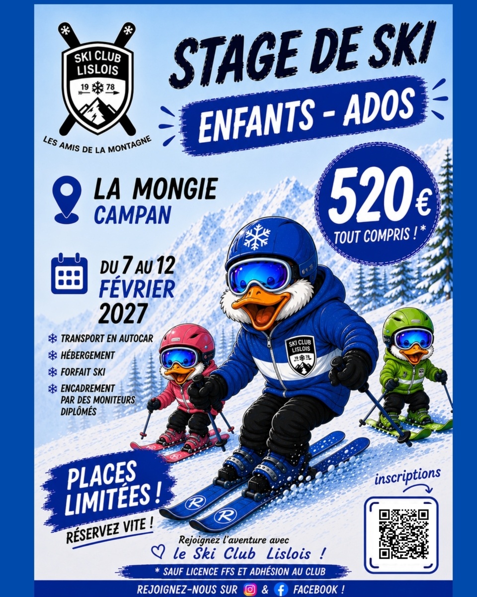 Stage enfants/ados